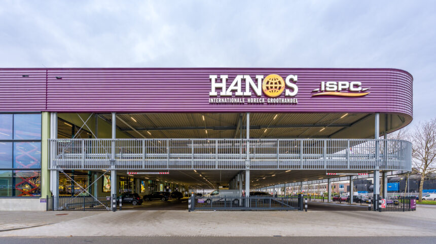 Bedrijfspand van Hanos ISPC